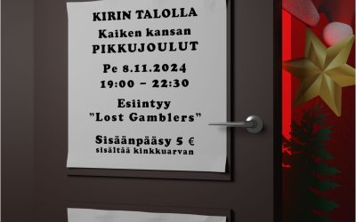 Kaiken kansan PIKKUJOULUT 8.11.2024